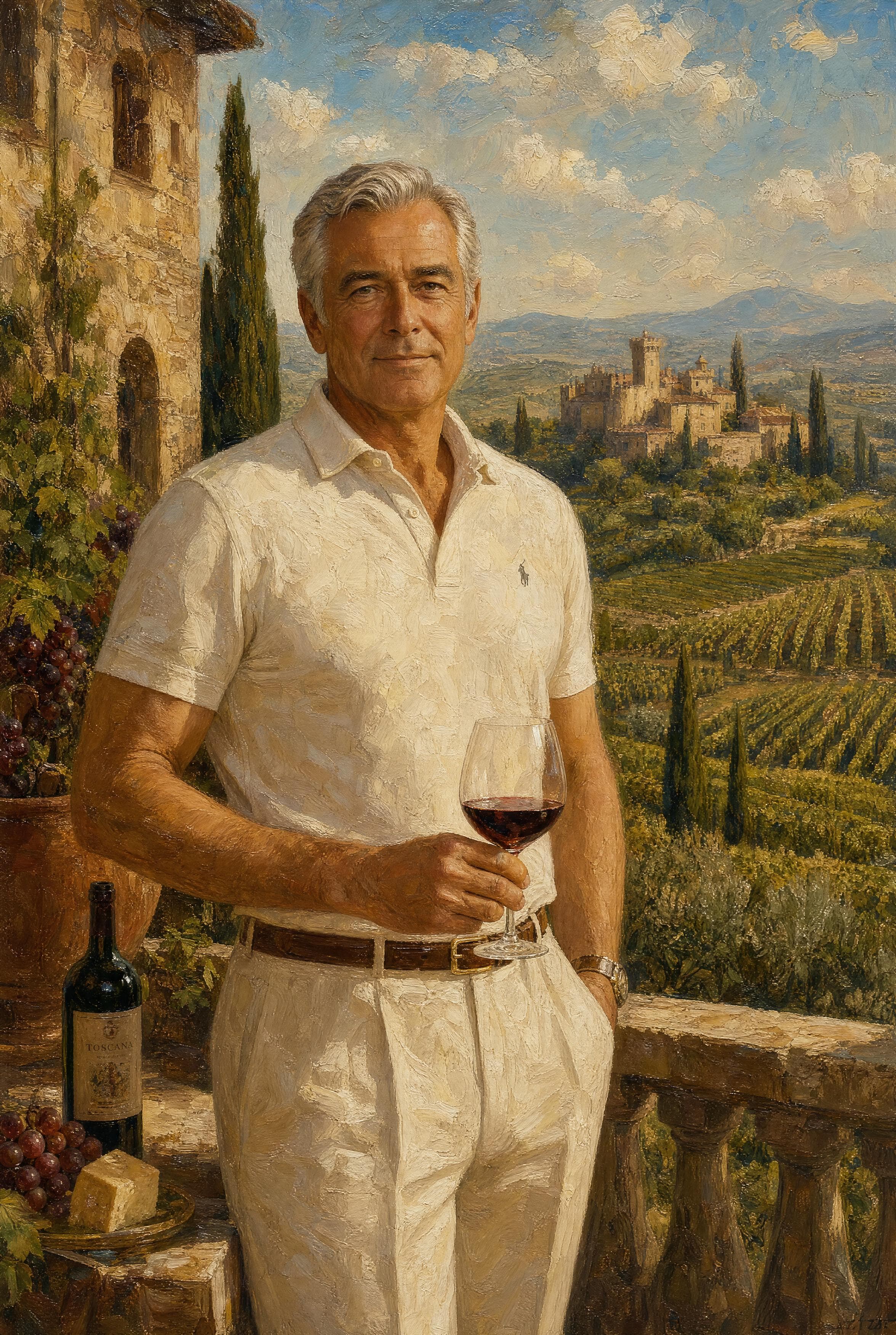 Tuscan Vineyard